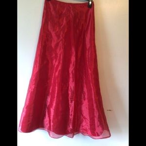 Jessica McClintock for GUNNE   Sax long skirt